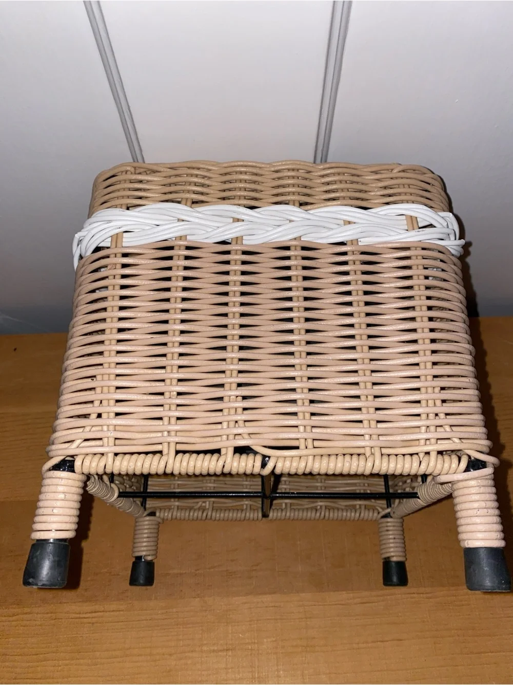 Basket flower pot